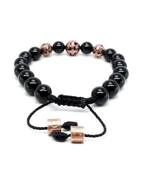 Pulsera Caos de plata Baalam con acabado baño de oro