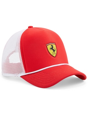 Gorra visera semicurva snapback Ferrari Scuderia para hombre