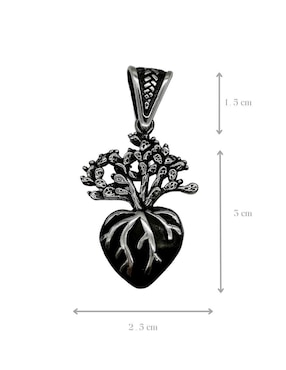 Dije de corazón Vadalú Plata de plata P 925