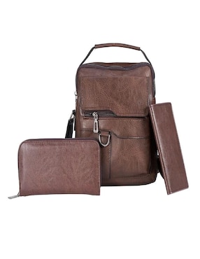 Bolsa crossbody Lab.G de cuero para hombre