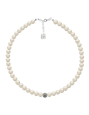 Collar Caos Perlas de plata P 925