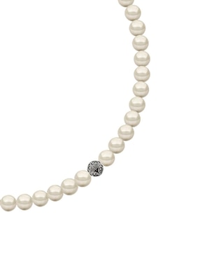 Collar Caos Perlas de plata P 925