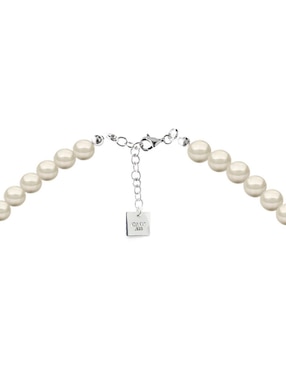 Collar Caos Perlas de plata P 925