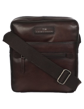 Bolsa messenger Miguel Bellido de piel para hombre