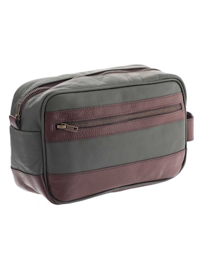 Neceser multiusos JBE de piel para hombre