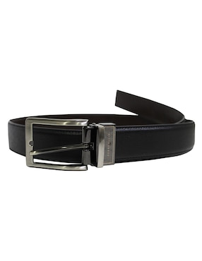 Cinturón Perry Ellis de piel para hombre