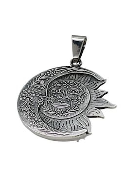 Dije redondo Vadalú Plata misticismo universal de plata P 925