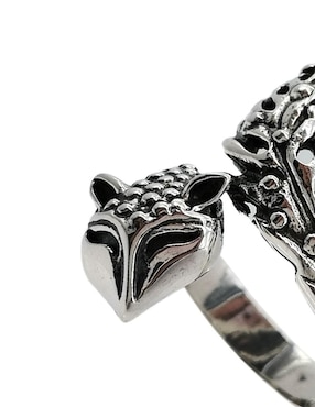 Anillo Vadalú Plata Animales P 925 de plata brillante