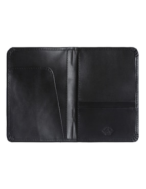 Porta pasaporte Dockers de piel de nopal