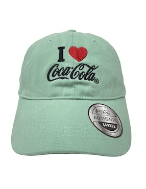 Gorra con visera curva casual Sarosa I Love Coca-Cola