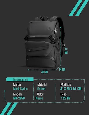 Mochila para viaje Mark Ryden para hombre