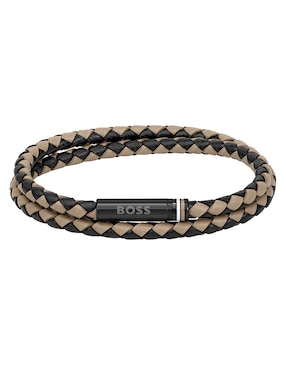 Pulsera HUGO BOSS De Lona Con Acabado Mate