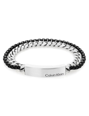 Pulsera Calvin Klein Industrial Hardware Con Acabado Brillante