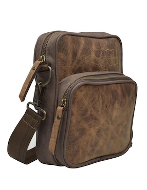 Bolsa messenger Hj Hinojosa de cuero unisex