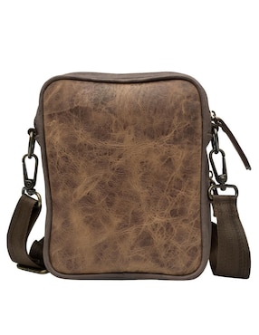 Bolsa messenger Hj Hinojosa de cuero unisex