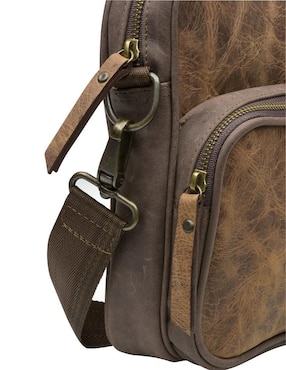 Bolsa messenger Hj Hinojosa de cuero unisex