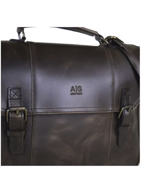 Portafolio AG Leather de piel unisex