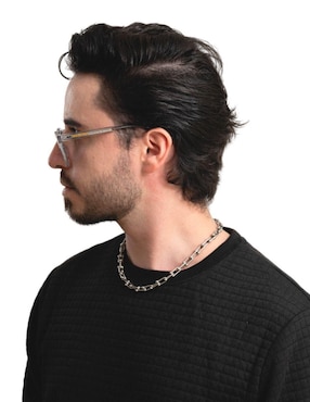 Lentes de sol Emmet Transparent Glam Lilac para hombre