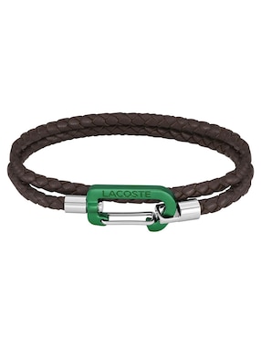 Brazalete Lacoste Matt con acabado brillante