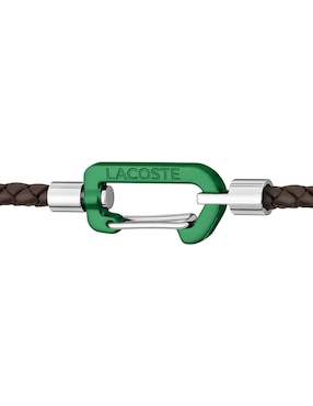 Brazalete Lacoste Matt con acabado brillante