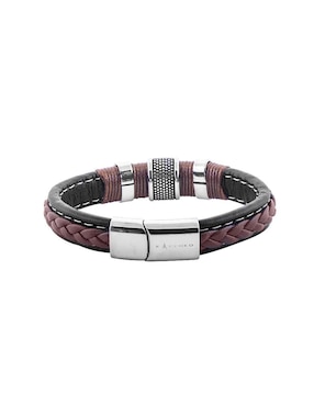 Pulsera Kpenko de piel Vikinga con acabado brillante