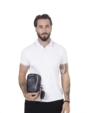 Bolsa bandolera Boroni para hombre