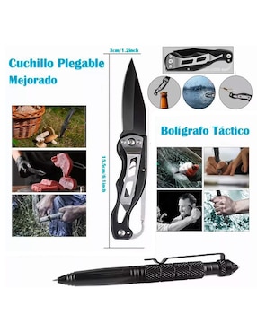 Set llavero defensa personal Genérica