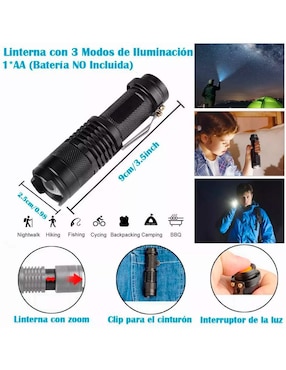 Set llavero defensa personal Genérica