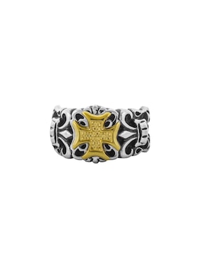Anillo de cruz Kpenko Emperador brillante