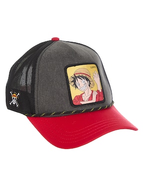 Gorra Visera Semicurva Sanapback Casual Capslab One Piece Luffy Para Hombre