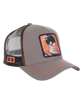 Gorra Visera Semicurva Sanpback Casual Capslab Dragon Ball Z Gohan Par Hombre