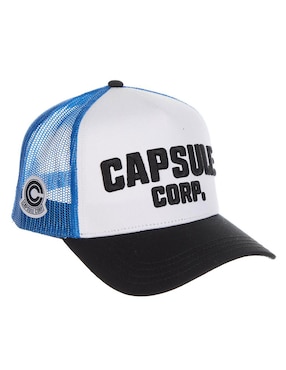 Gorra Visera Semicurva Snapback Casual Capslab Capsule Corp Dragon Ball Para Hombre