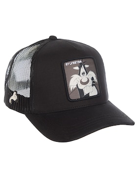 Gorra Visera Semicurva Snapback Casual Capslab Looney Tunes Sylvester Para Hombre