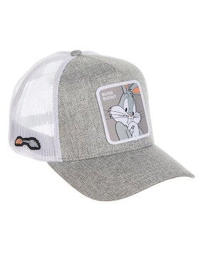 Gorra Visera Semicurva Sanpback Casual Capslab Looney Tunes Bugs Bunny Para Hombre