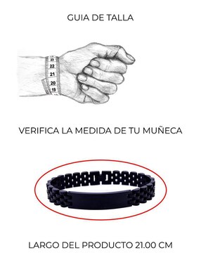 Pulsera Boscaini con acabado brillante