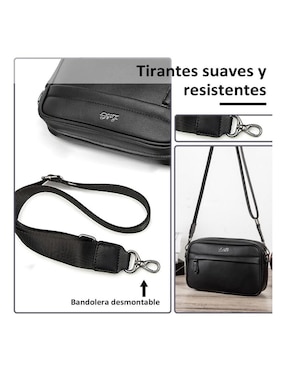 Bolsa bandolera Genérica de cuero para hombre