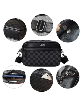 Bolsa bandolera Genérica de cuero para hombre