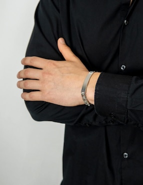 Pulsera Boscaini con acabado pulido