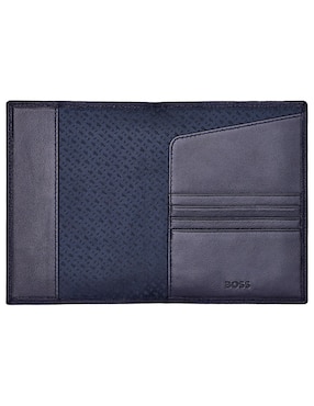 Porta pasaporte Hugo boss Classic Grained de piel