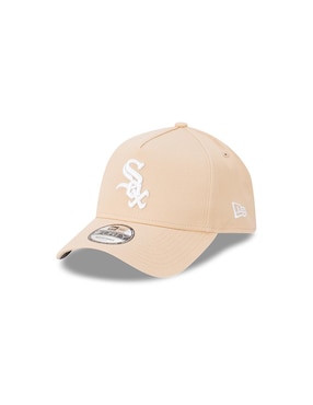 Gorra Visera Curva Snapback New Era Oatmilk MLB Chicago White Sox Adulto Unisex