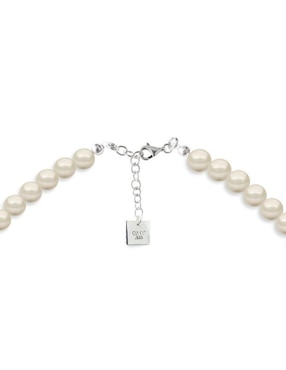 Collar Caos Perlas de plata P 925