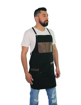 Delantal completo Innermotion Barbero Universal de algodón