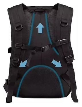 Mochila para viaje Genérica impermeable para hombre