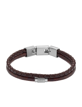 Pulsera Fossil All Stacked Up con acabado brillante