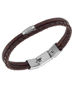 Pulsera Fossil All Stacked Up con acabado brillante