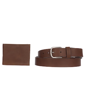 Set cinturón Dockers de cuero para hombre