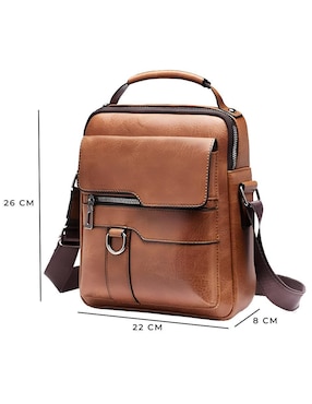 Bolsa bandolera Wünd de piel para hombre