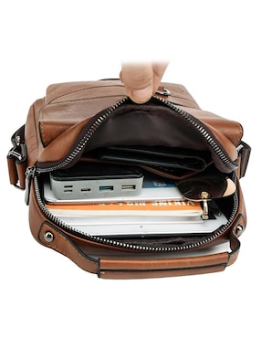 Bolsa bandolera Wünd de piel para hombre
