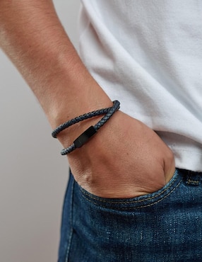 Pulsera Luckman con acabado lustre