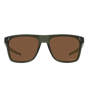 Lentes De Sol Oakley Oo9100 Leffingwell Bron Para Hombre